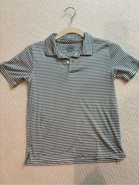 Crewcuts Boys' striped performance polo shirt - Size M (8-9)